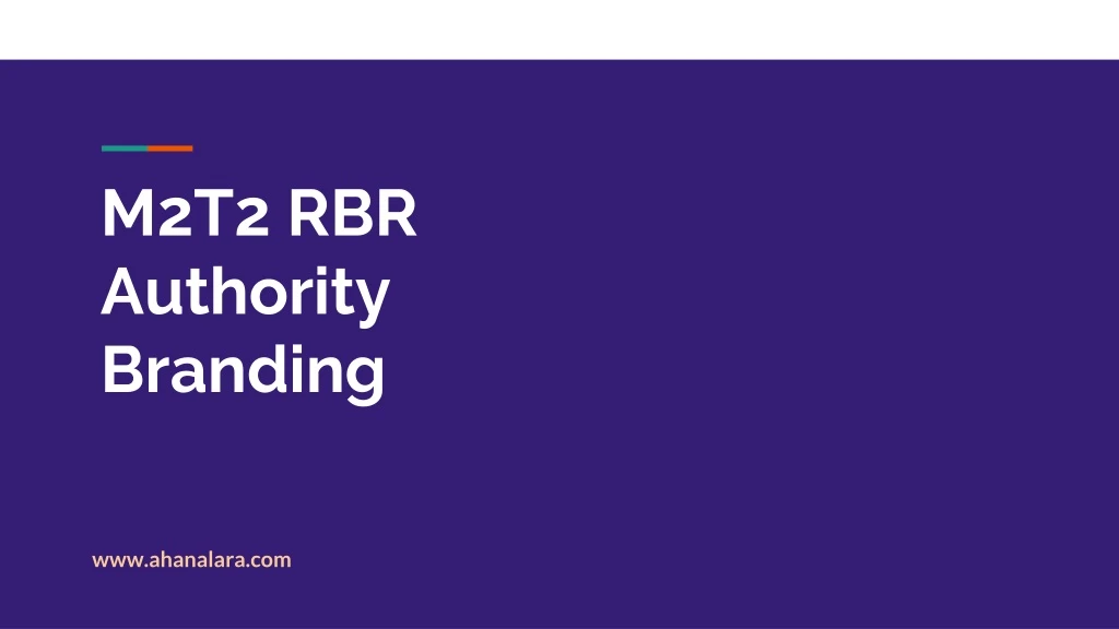 m2t2 rbr authority branding