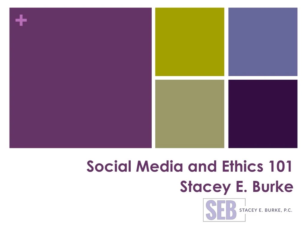 social media and ethics 101