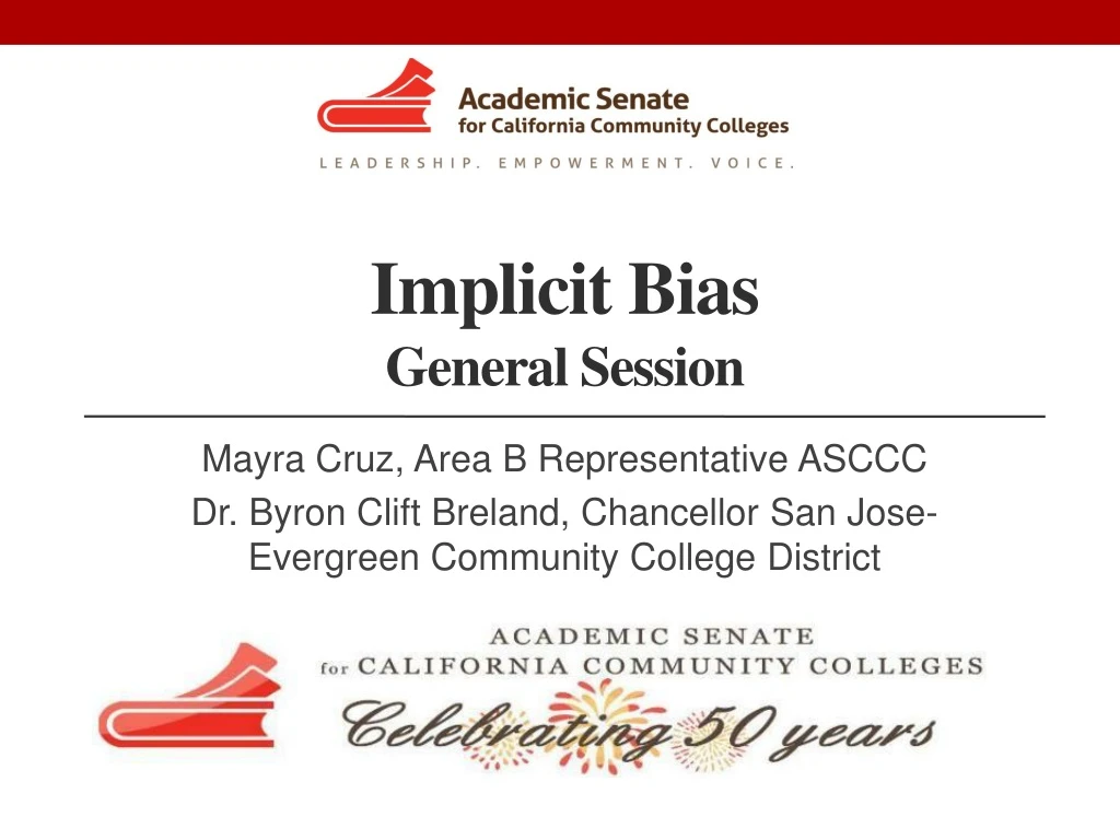implicit bias general session