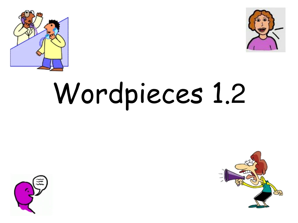 wordpieces 1 2
