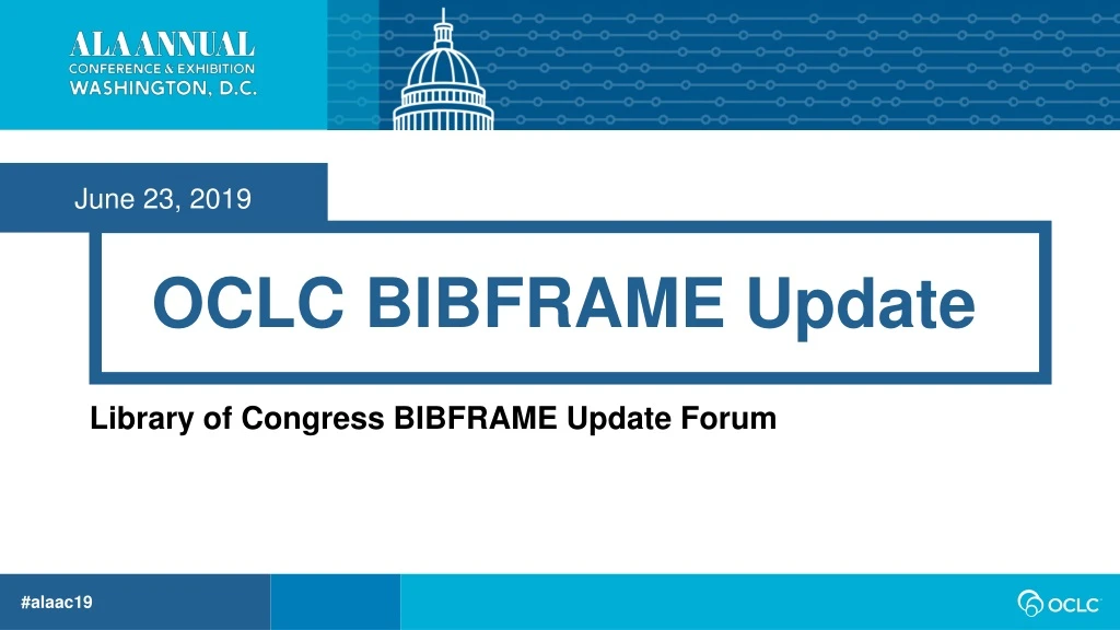 oclc bibframe update