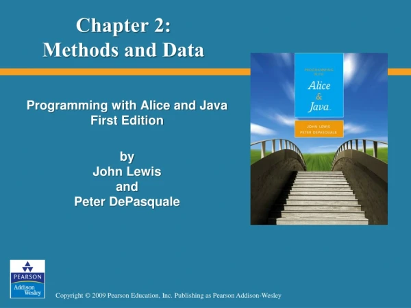Chapter 2: Methods and Data