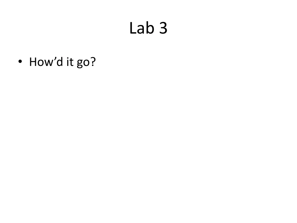 lab 3