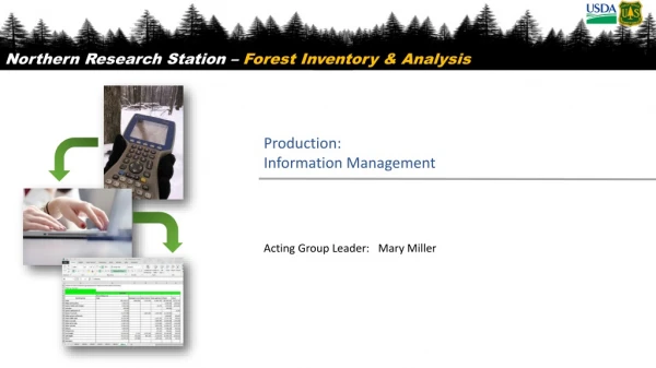 Northern Research Station – Forest Inventory &amp; Analysis