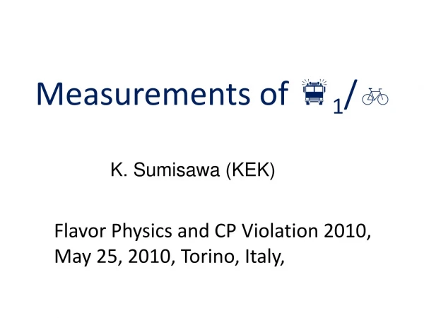 Measurements of f 1 / b
