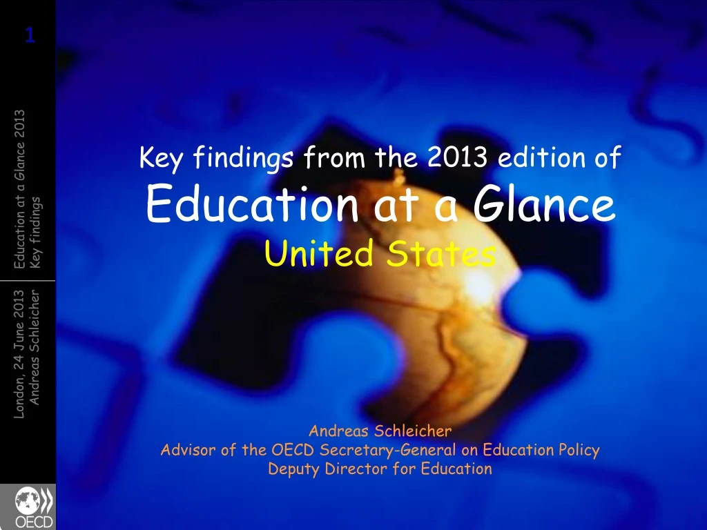 key findings from the 2013 edition of education