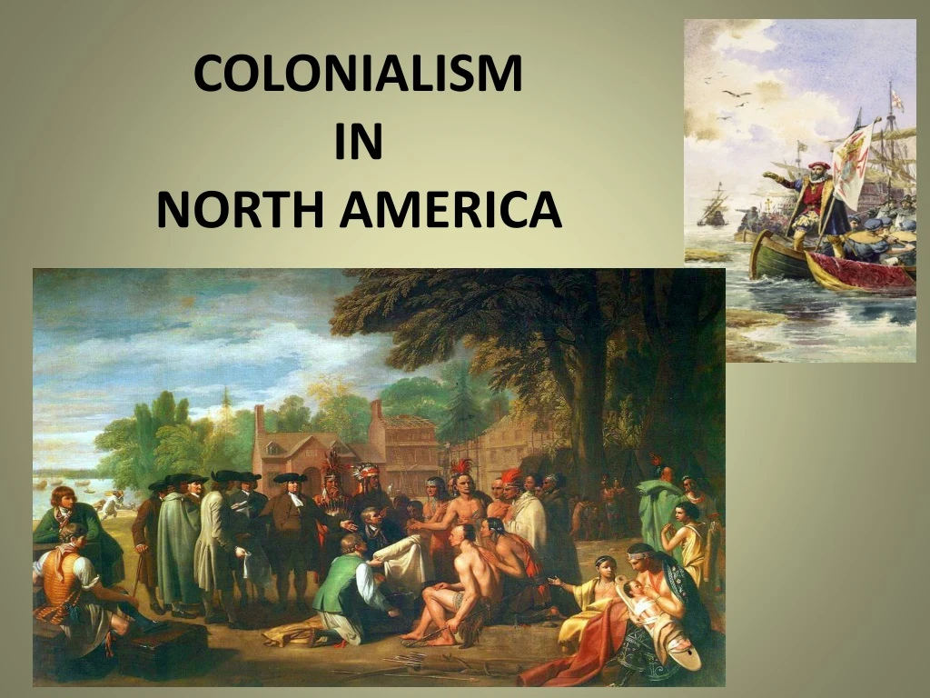 colonialism in north america