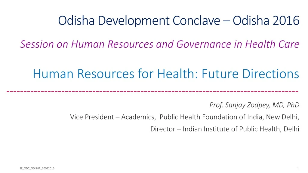 odisha development conclave odisha 2016