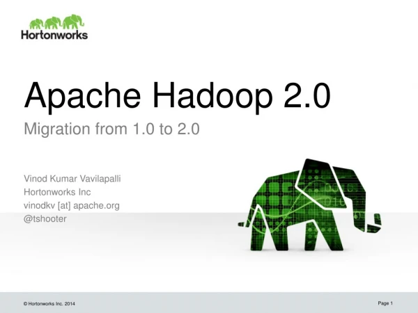 Apache Hadoop 2.0