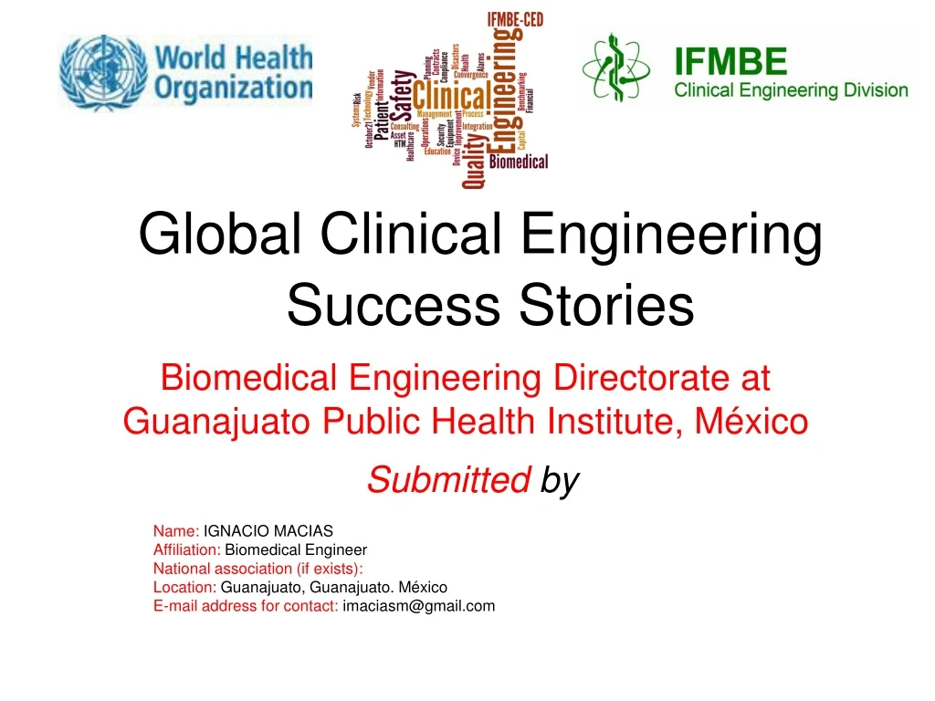 biomedical engineering directorate at guanajuato public health institute m xico