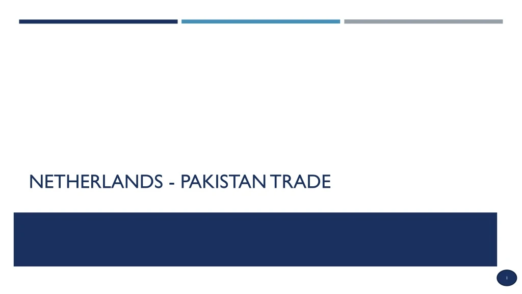 netherlands pakistan trade
