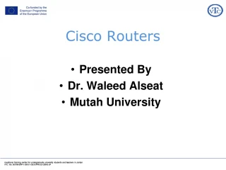 Cisco Routers: How to Choose and Initialize - slide 1