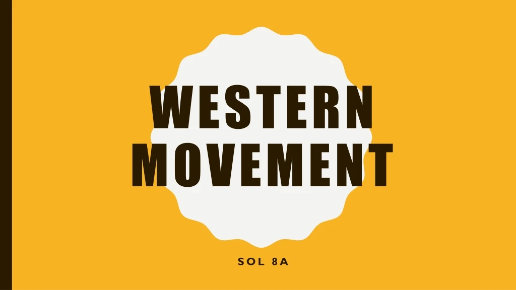 western movement