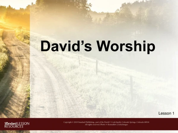 David’s Worship