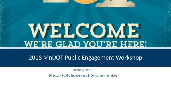 2018 MnDOT Public Engagement Workshop