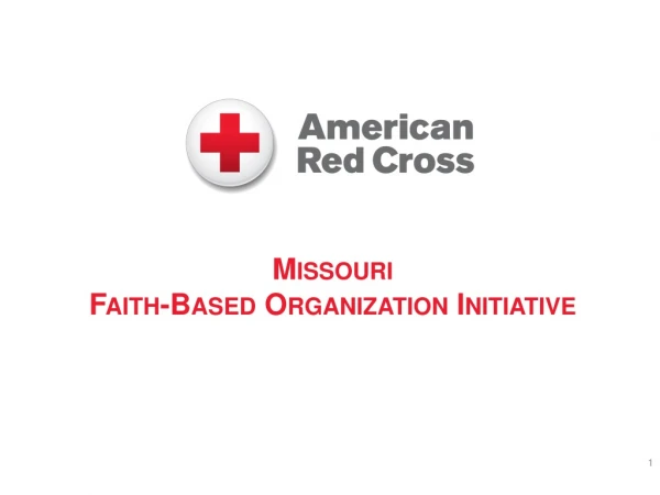 Missouri Faith-Based Organization Initiative