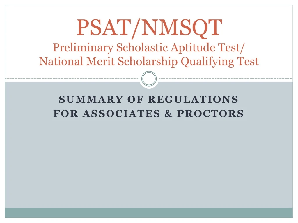 psat nmsqt preliminary scholastic aptitude test national merit scholarship qualifying test
