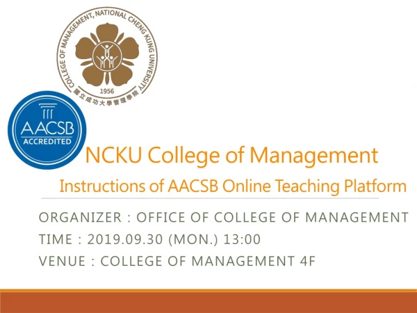 NCKU College of Management