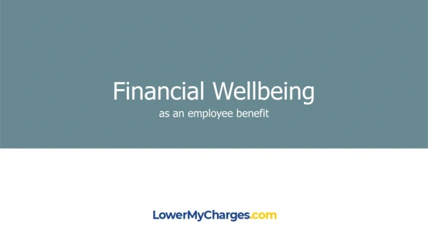 Financial Wellbeing