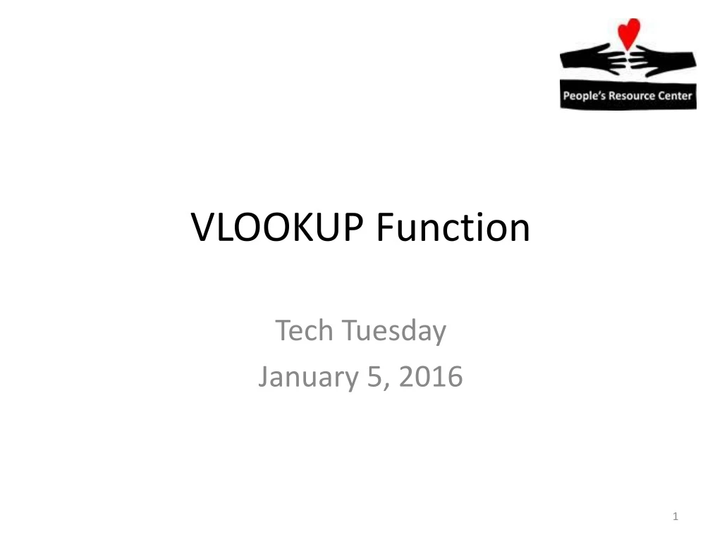 vlookup function