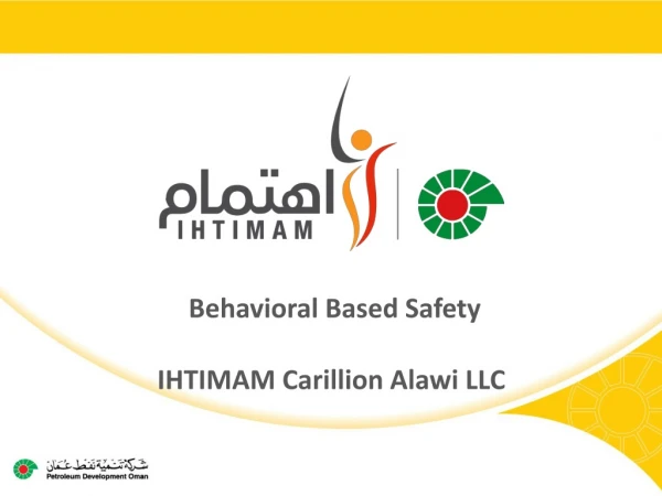 IHTIMAM Carillion Alawi LLC