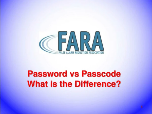 Password vs Passcode What is the Difference?