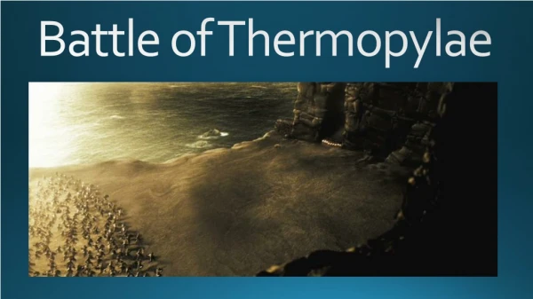 Battle of Thermopylae