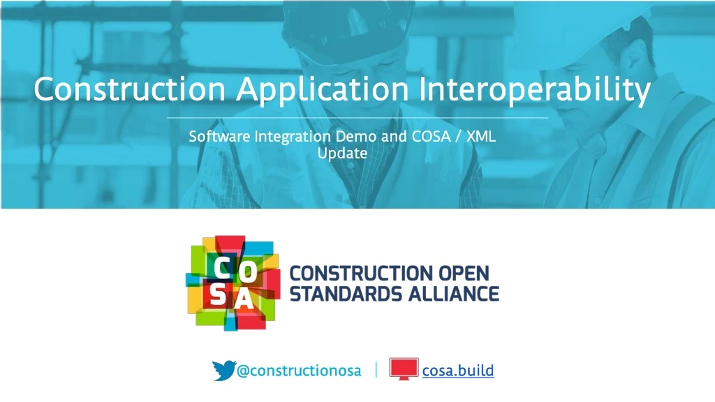 construction application interoperability