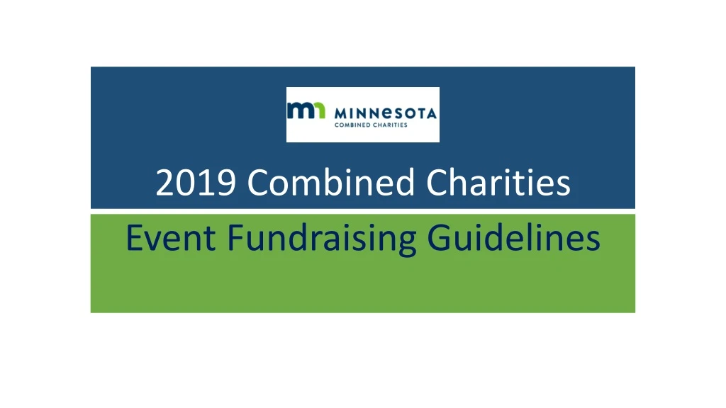 2019 combined charities