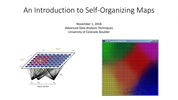 An Introduction to Self-Organizing Maps
