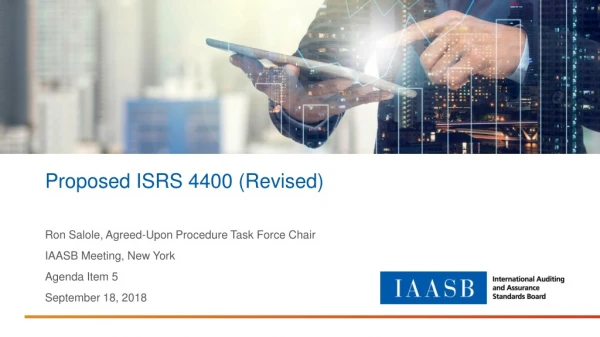 Proposed ISRS 4400 (Revised)
