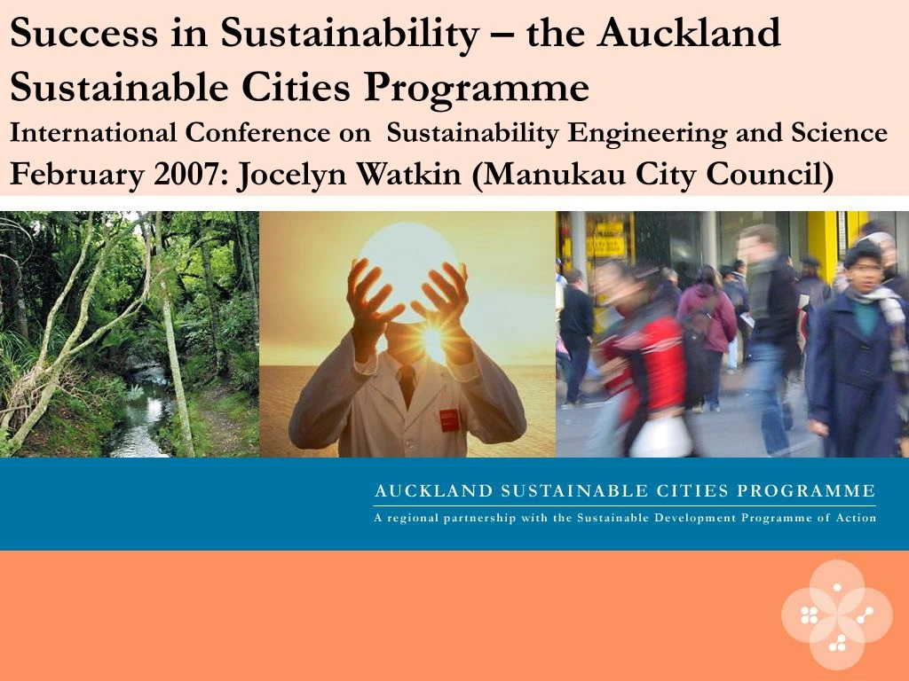 success in sustainability the auckland