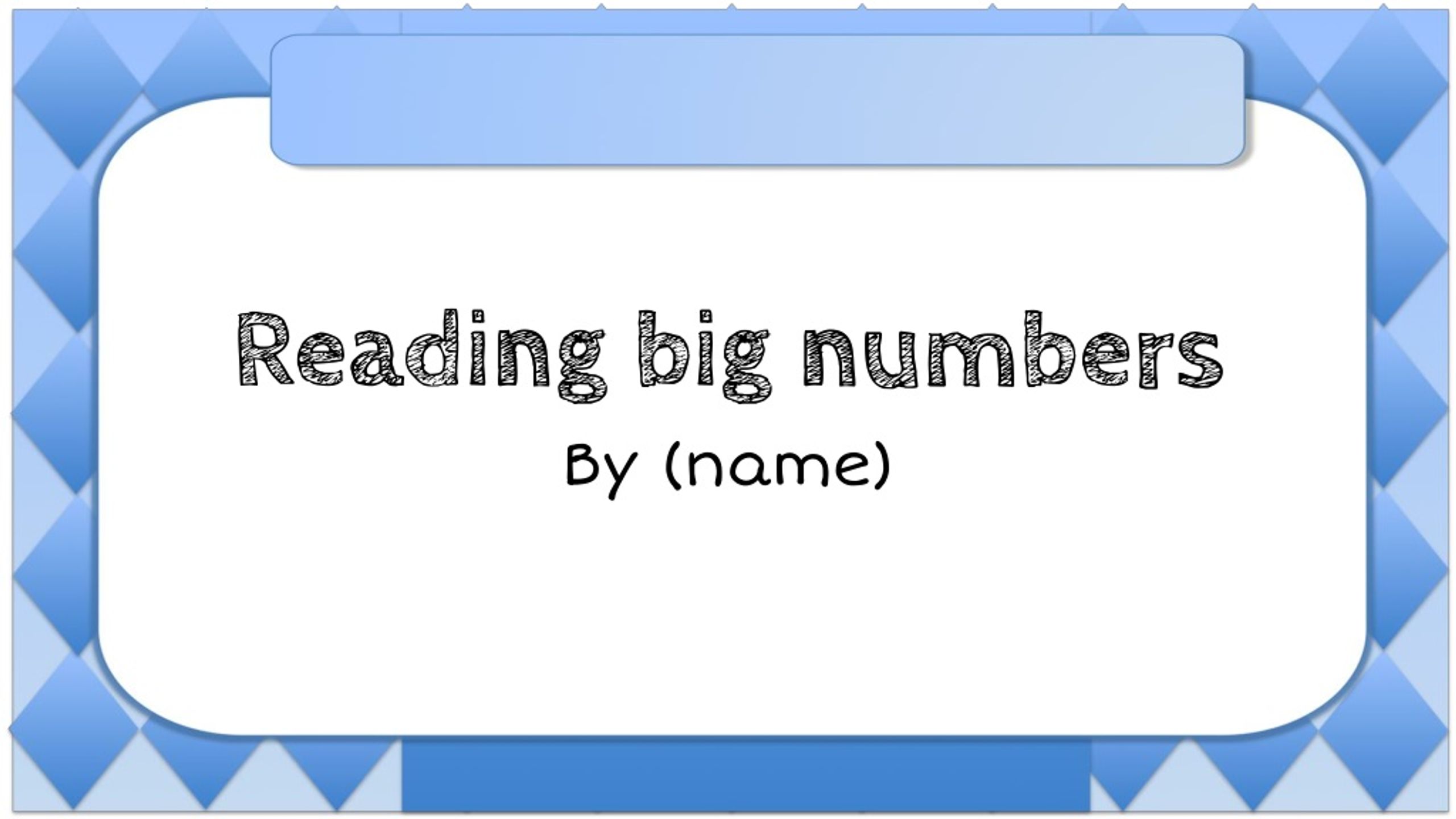Mastering Large Numbers: A Comprehensive Guide - slide 1