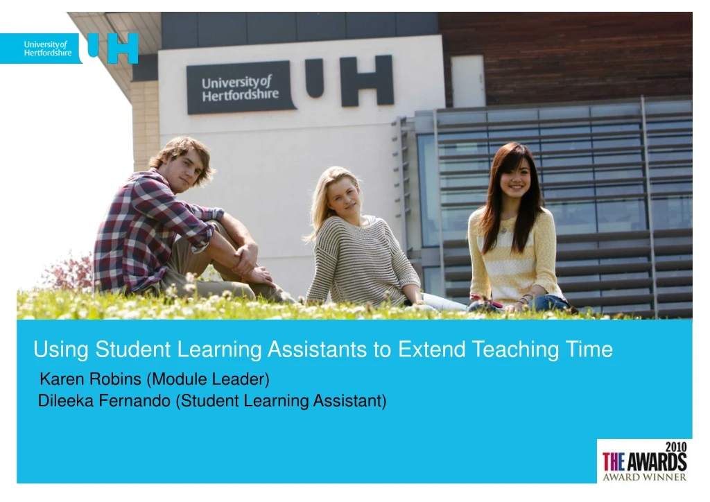 using student learning assistants to extend