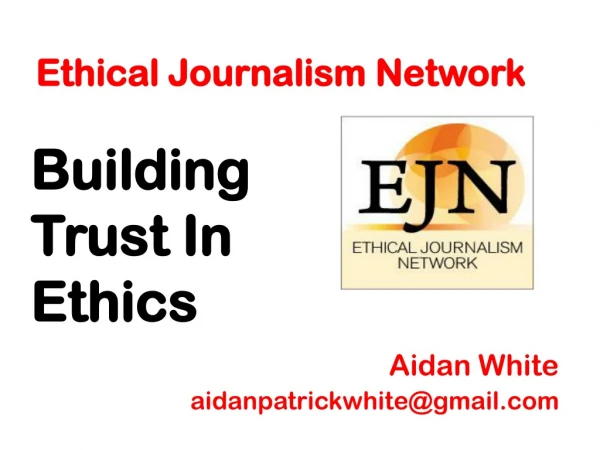 Ethical Journalism Network