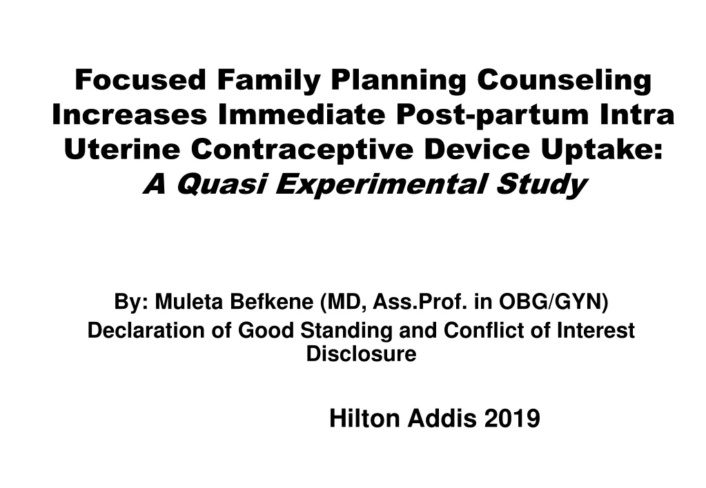 focused family planning counseling increases