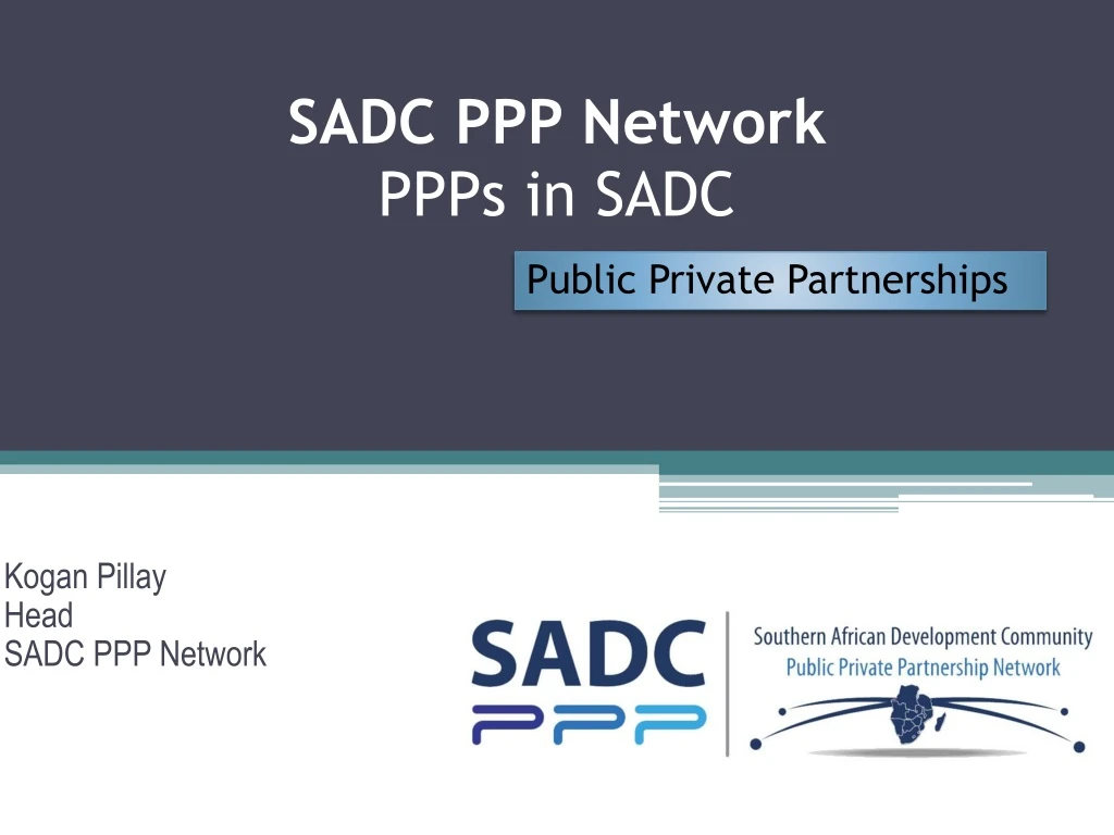 sadc ppp network ppps in sadc