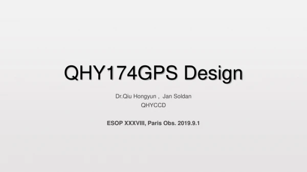 QHY174GPS Design