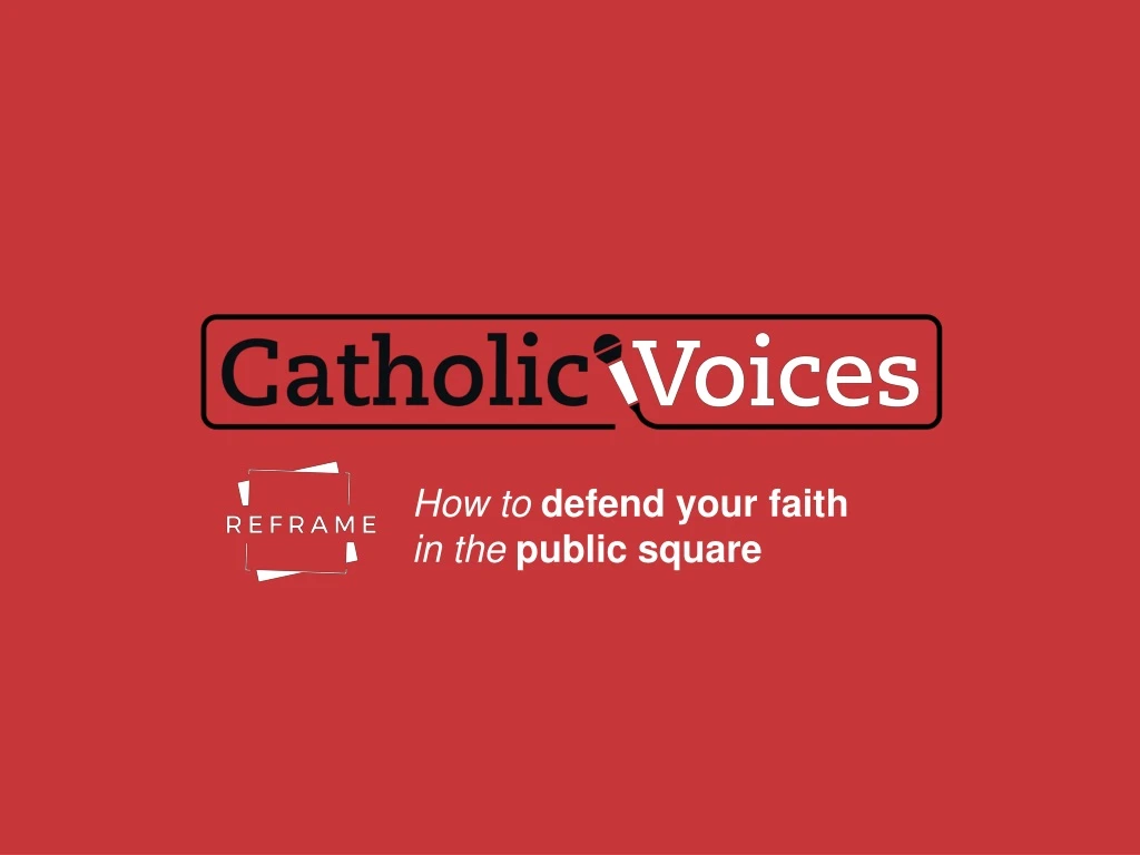 how to defend your faith in the public square