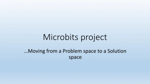 Microbits project