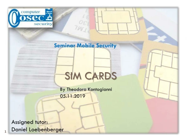 SIM CARDS