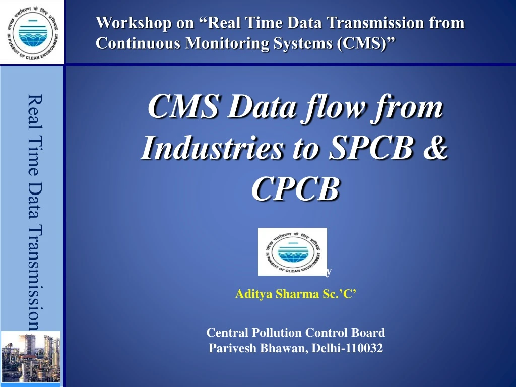 workshop on real time data transmission from
