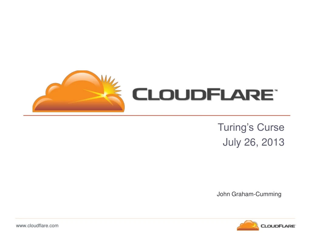 turing s curse july 26 2013