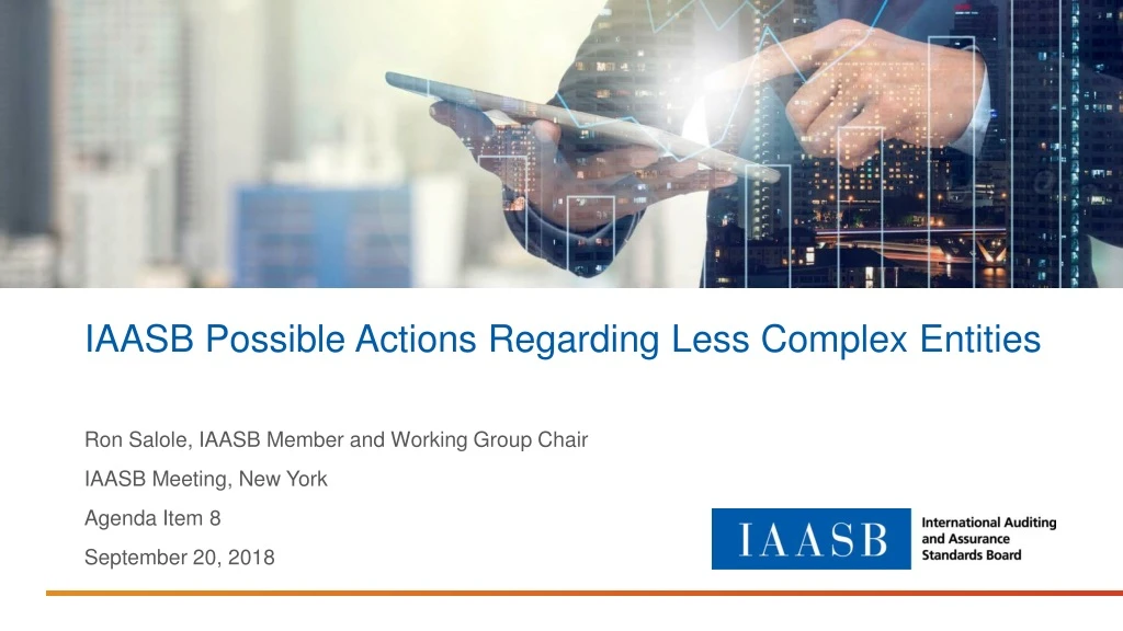 iaasb possible actions regarding less complex entities