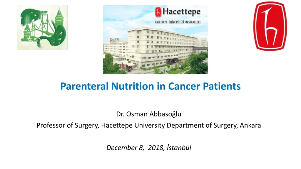 parenteral nutrition in cancer patients