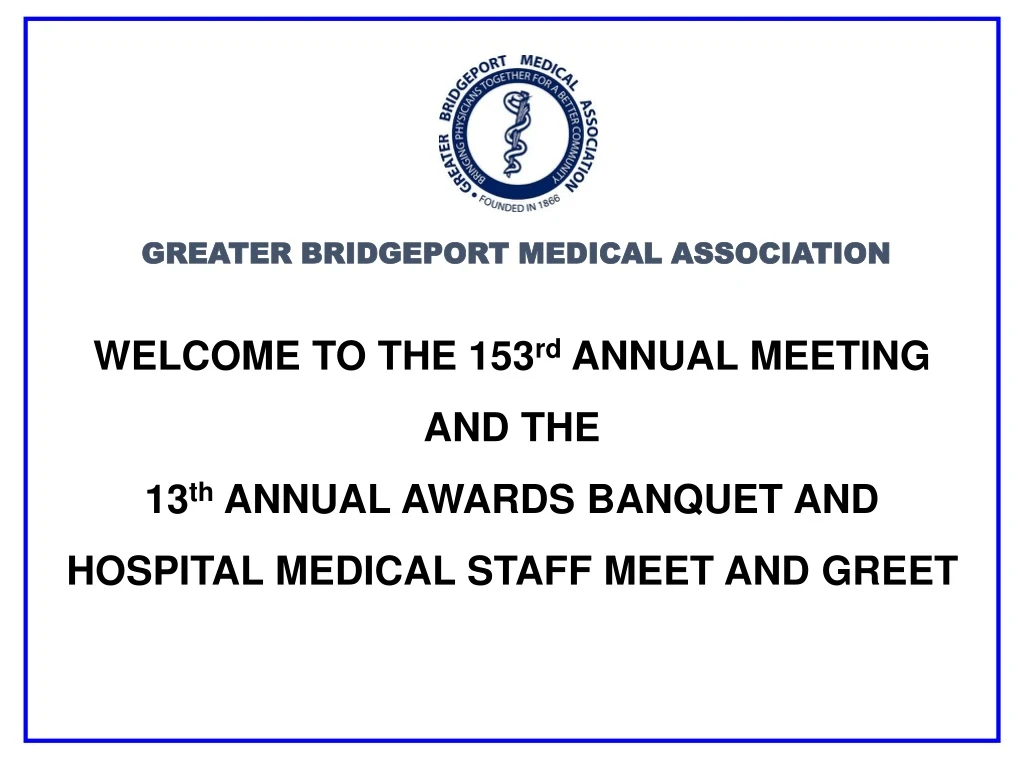 greater bridgeport medical association