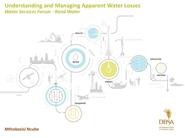 Understanding and Managing Apparent Water Losses Water Services Forum - R and Water