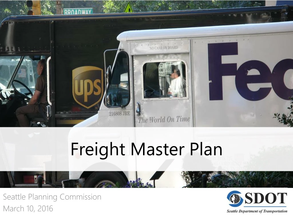 freight master plan