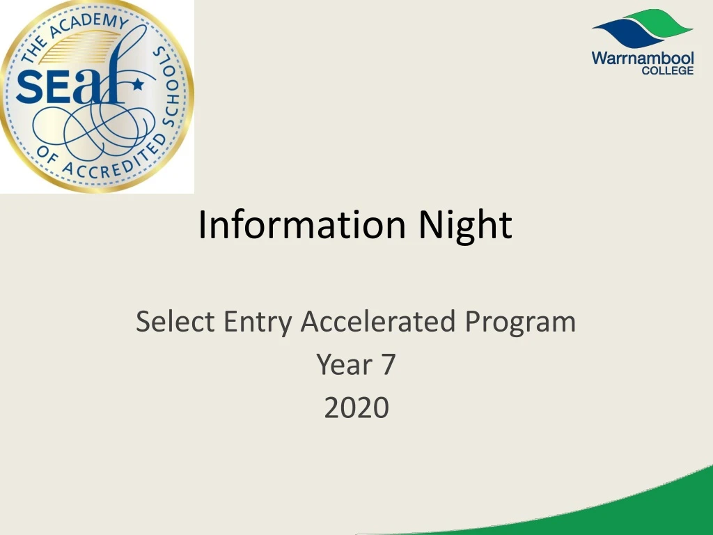 information night