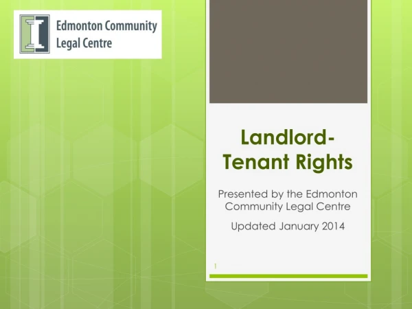 Landlord-Tenant Rights